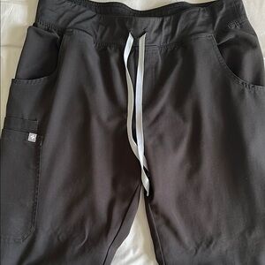 Women’s Black Scrub Pants PETITE M